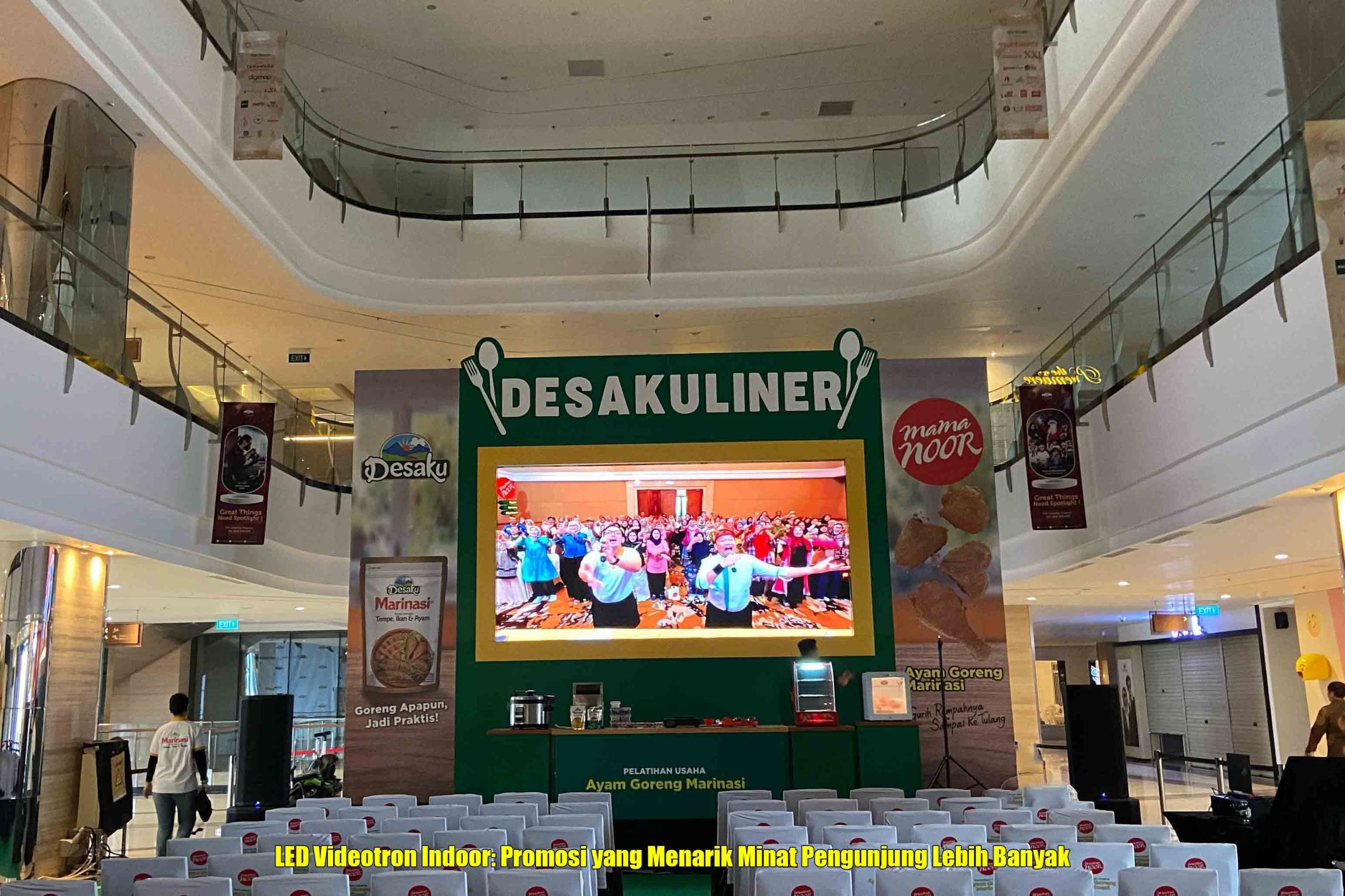 LED Videotron Indoor: Promosi yang Menarik Minat Pengunjung Lebih Banyak