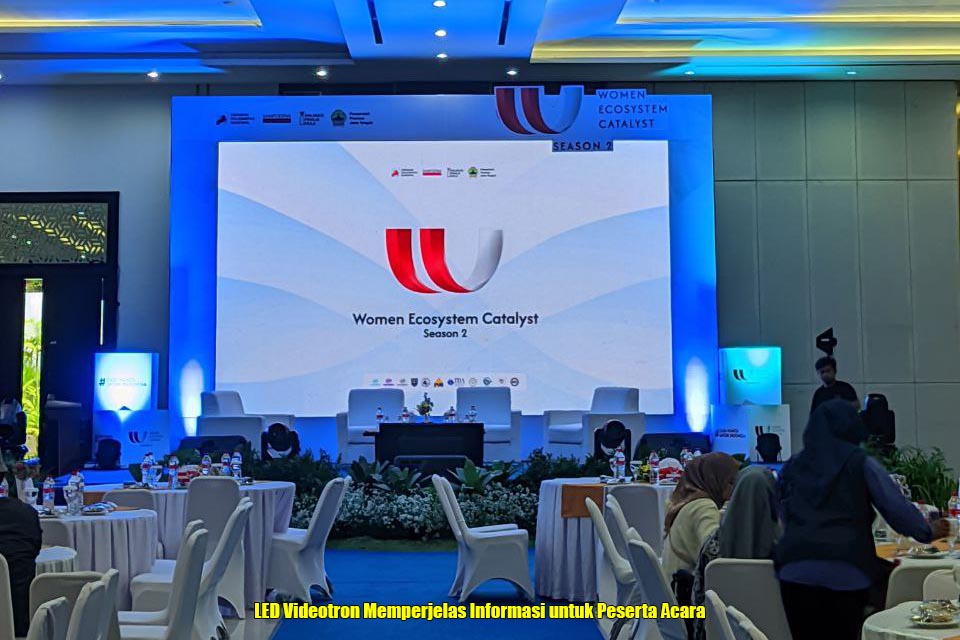 LED Videotron Memperjelas Informasi untuk Peserta Acara