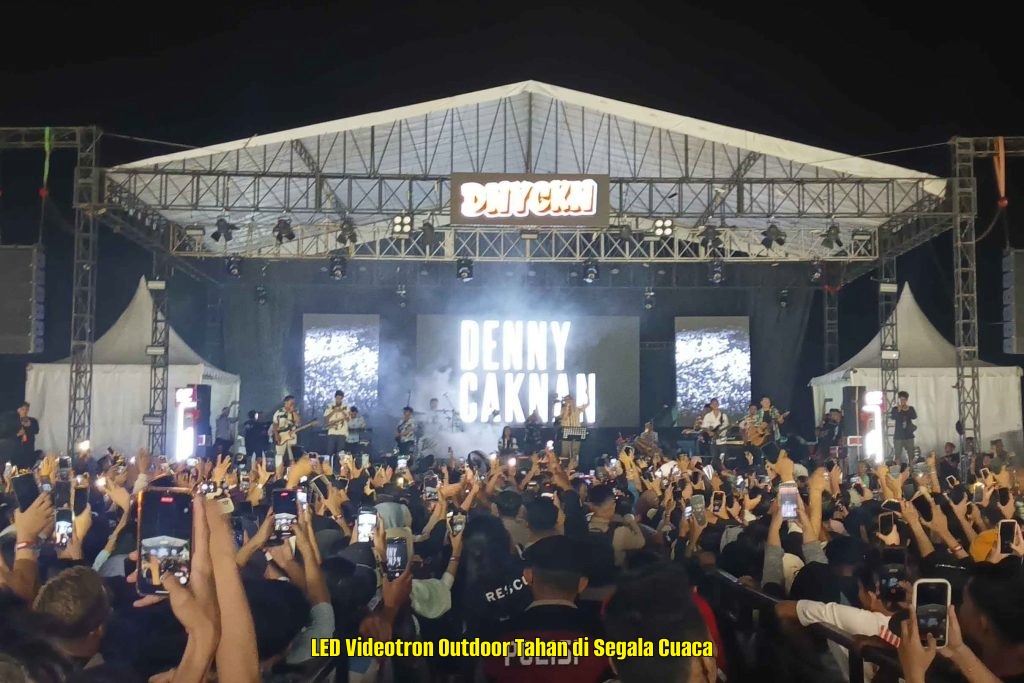 LED Videotron Outdoor Tahan di Segala Cuaca