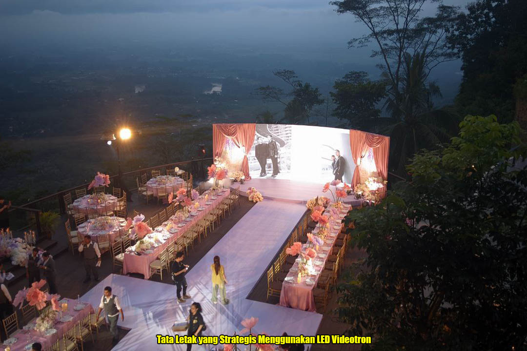 Tata Letak yang Strategis Menggunakan LED Videotron