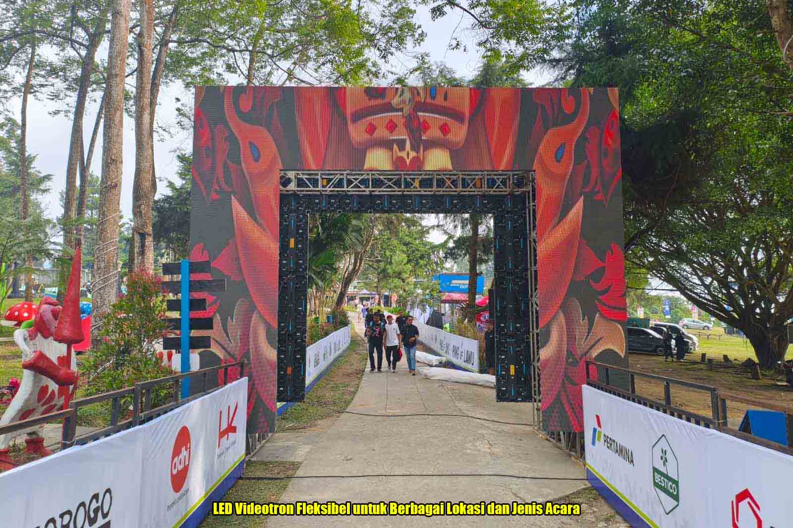 LED Videotron Fleksibel untuk Berbagai Lokasi dan Jenis Acara