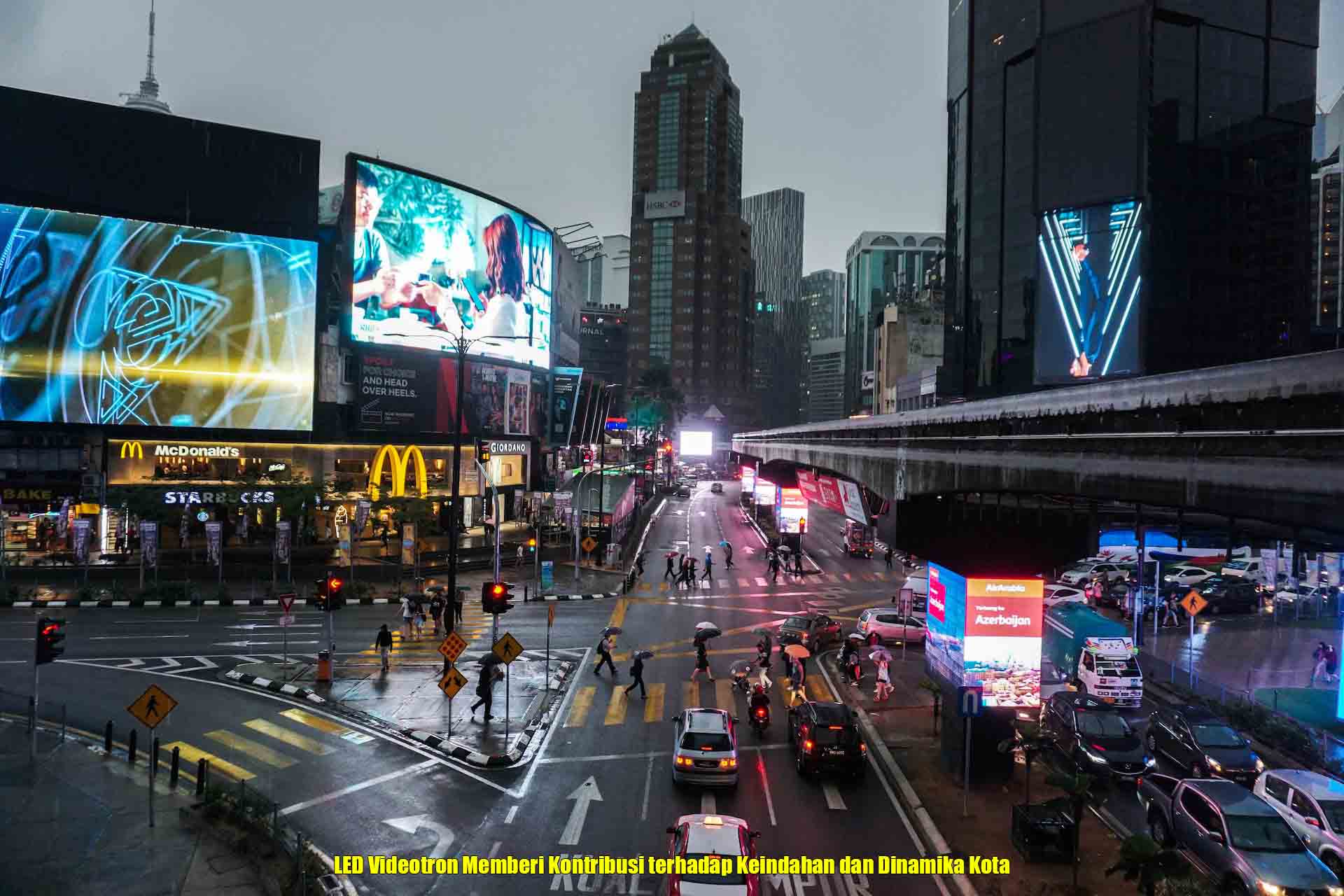 LED Videotron Memberi Kontribusi terhadap Keindahan dan Dinamika Kota