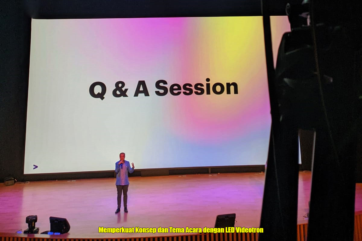 Memperkuat Konsep dan Tema Acara dengan LED Videotron
