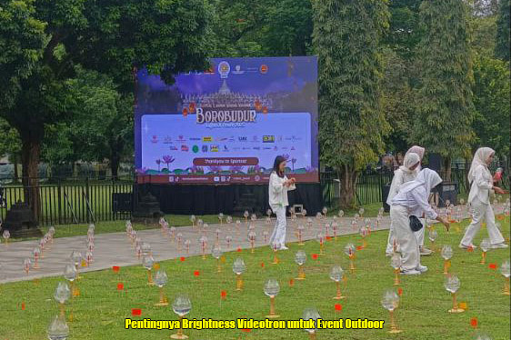 Pentingnya Brightness Videotron untuk Event Outdoor