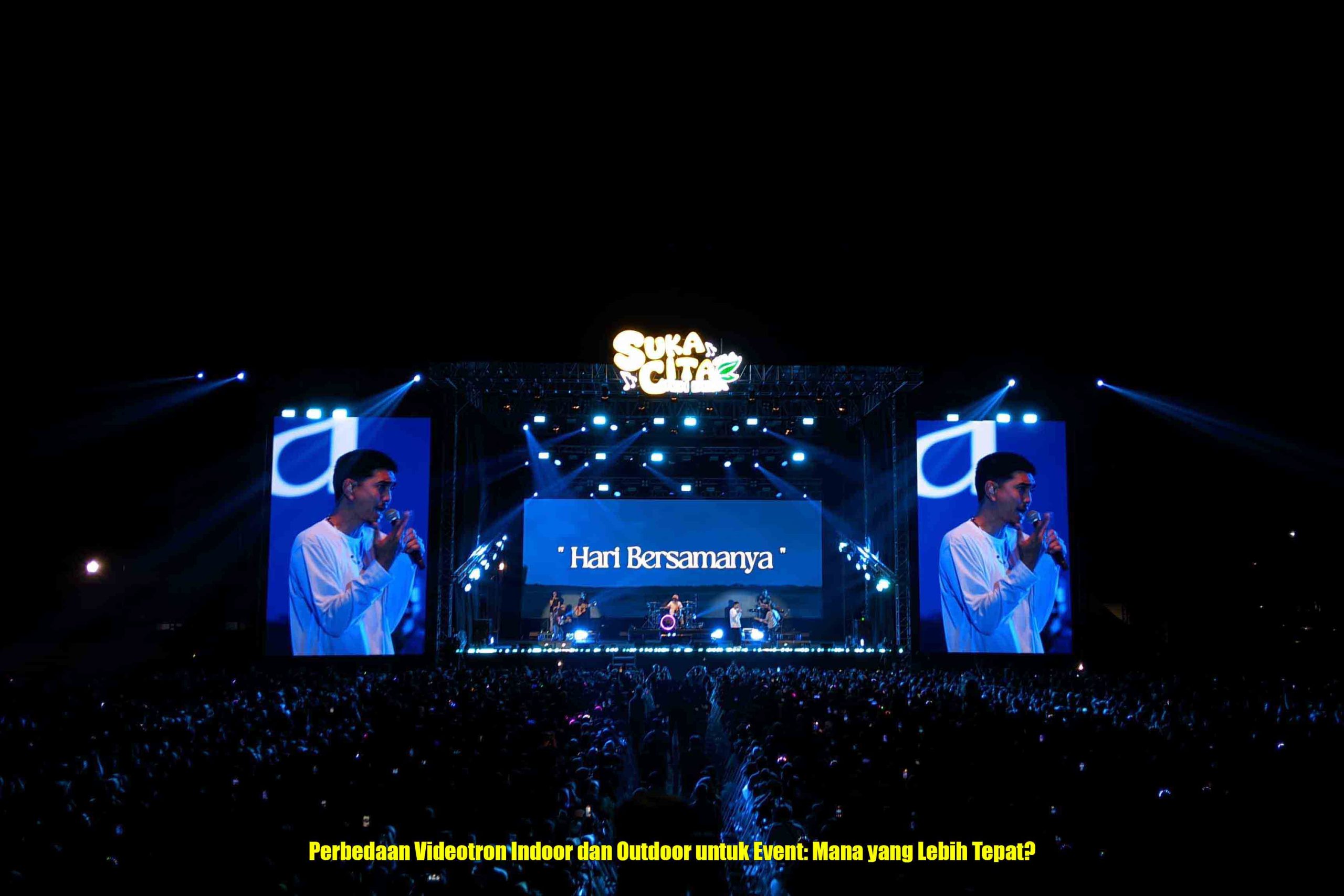 Perbedaan Videotron Indoor dan Outdoor untuk Event: Mana yang Lebih Tepat?