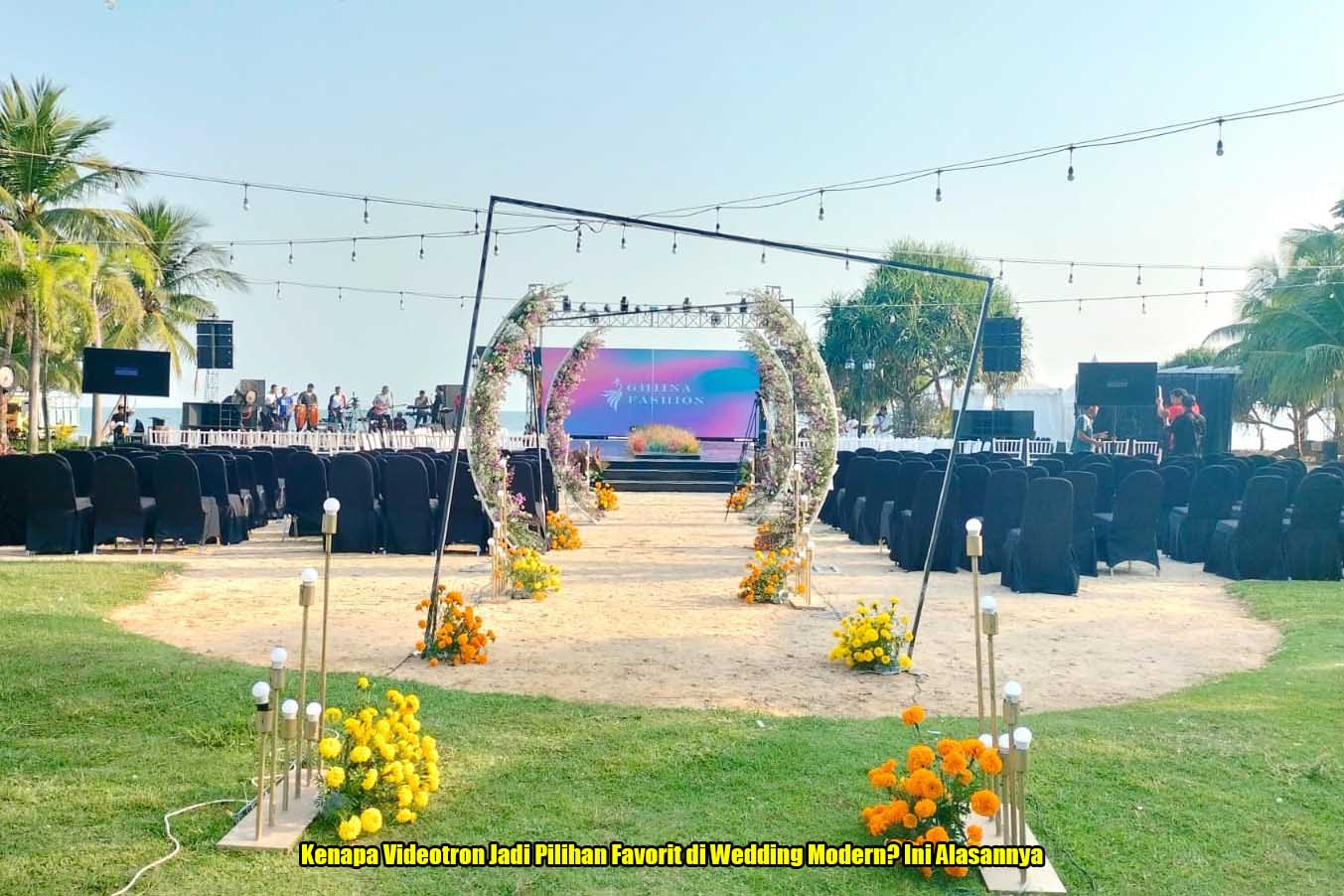 Kenapa Videotron Jadi Pilihan Favorit di Wedding Modern? Ini Alasannya