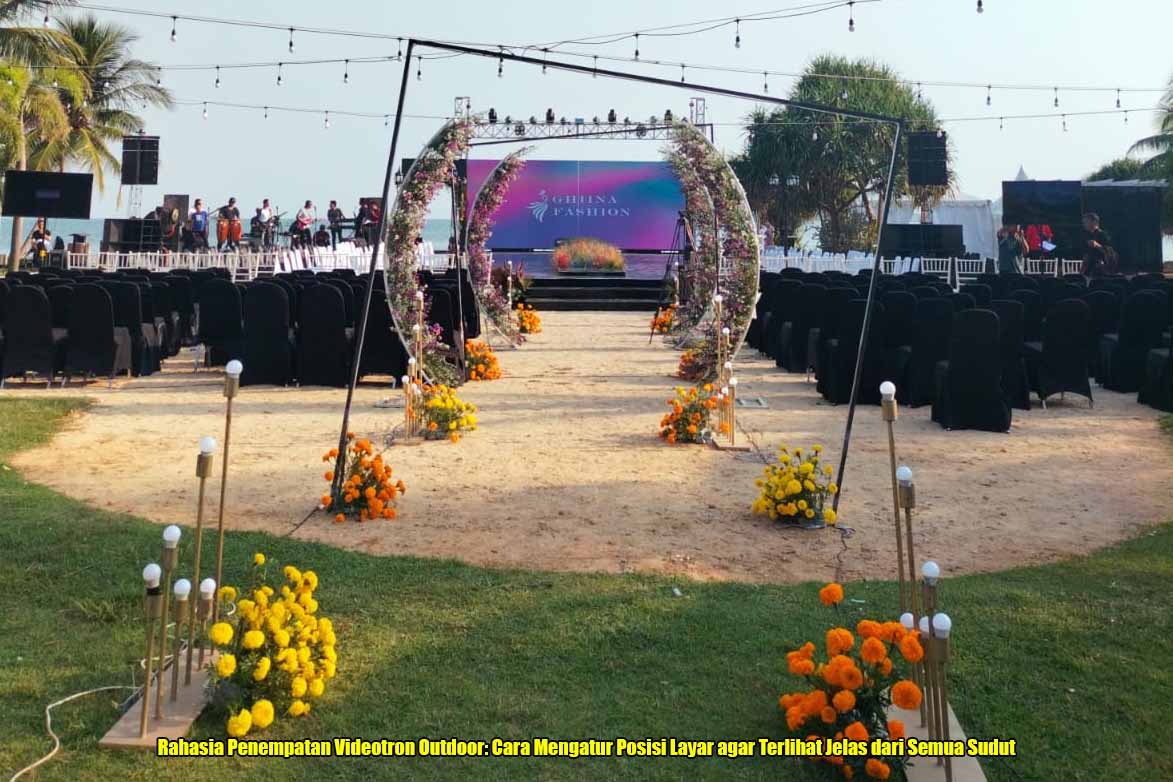 Rahasia Penempatan Videotron Outdoor: Cara Mengatur Posisi Layar agar Terlihat dari Semua Sudut