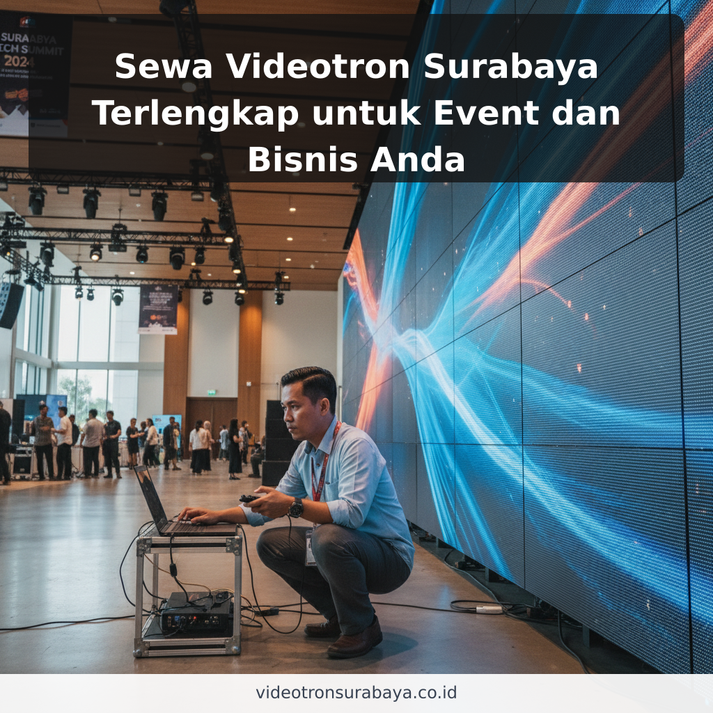 Sewa Videotron Surabaya Terlengkap untuk Event dan Bisnis Anda