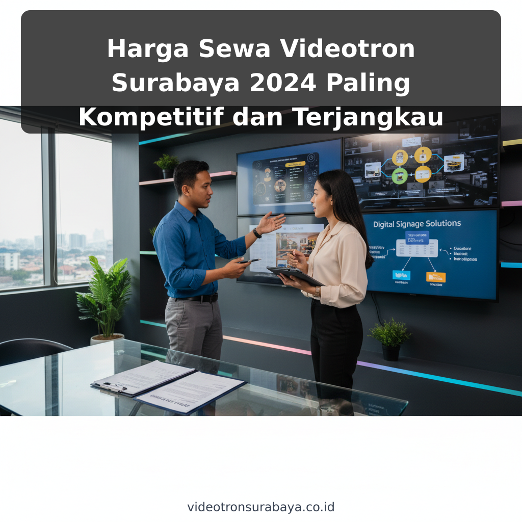 Harga Sewa Videotron Surabaya 2024 Paling Kompetitif dan Terjangkau