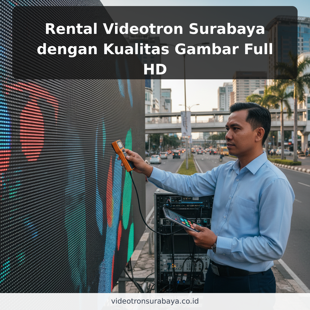 Rental Videotron Surabaya dengan Kualitas Gambar Full HD