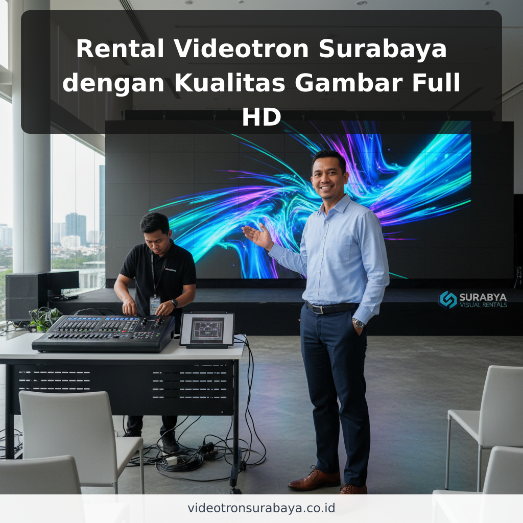 Rental Videotron Surabaya dengan Kualitas Gambar Full HD - ilustrasi