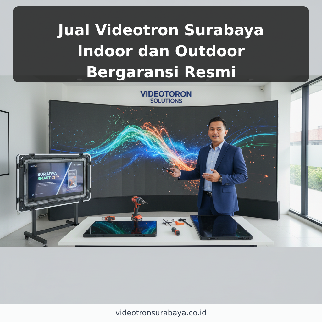 Jual Videotron Surabaya Indoor dan Outdoor Bergaransi Resmi