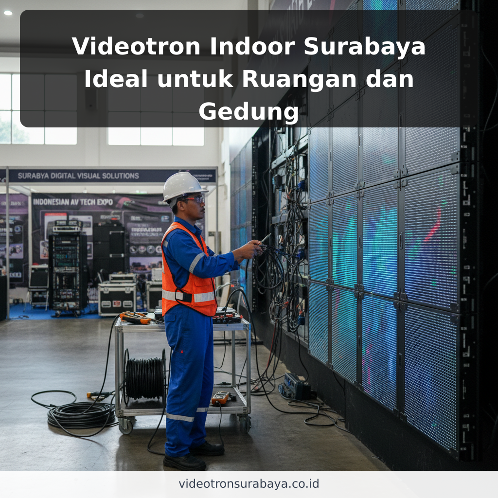 Videotron Indoor Surabaya Ideal untuk Ruangan dan Gedung
