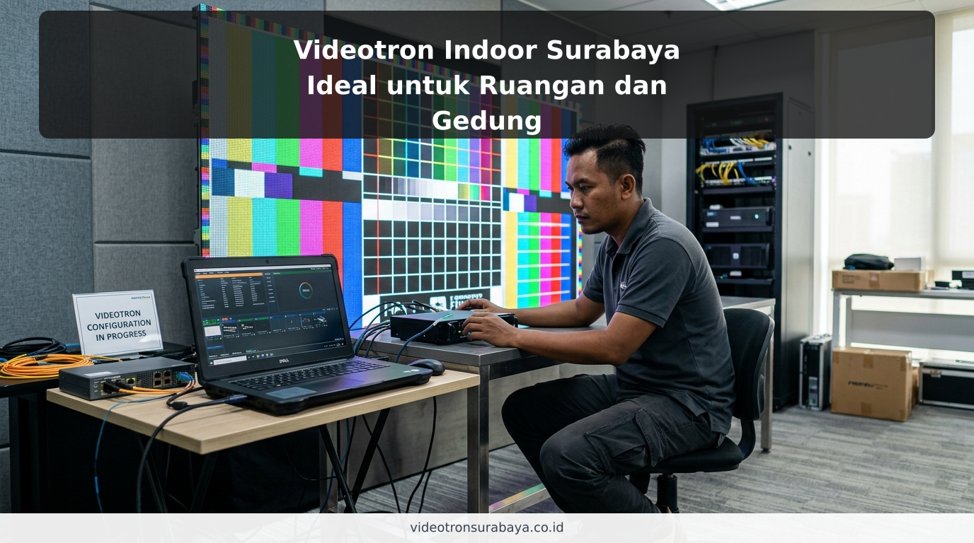 Videotron Indoor Surabaya Ideal untuk Ruangan dan Gedung - ilustrasi
