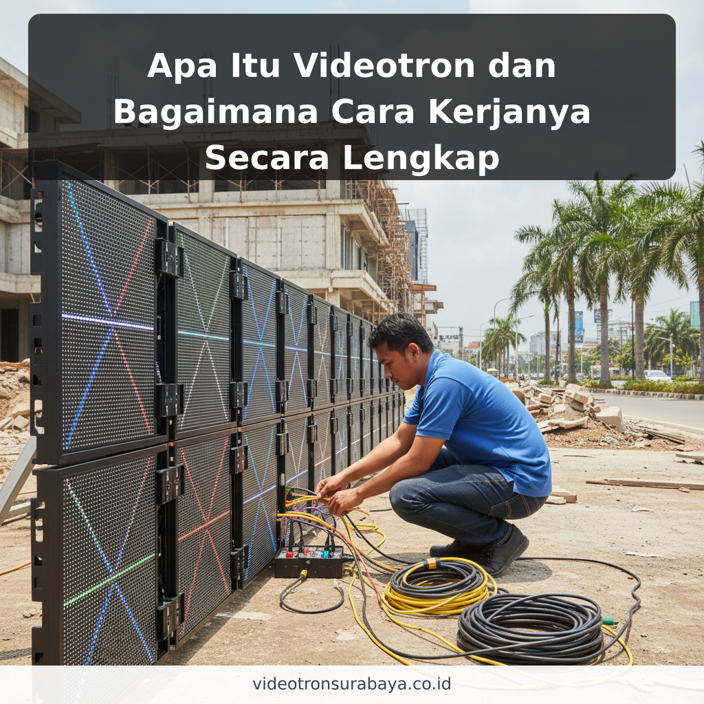 Apa Itu Videotron dan Bagaimana Cara Kerjanya Secara Lengkap - ilustrasi