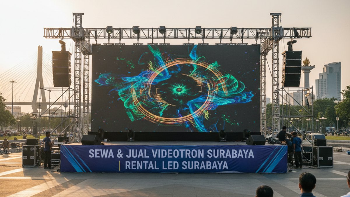 Spesifikasi Videotron LED Terbaik di Surabaya dan Harga Sewa
