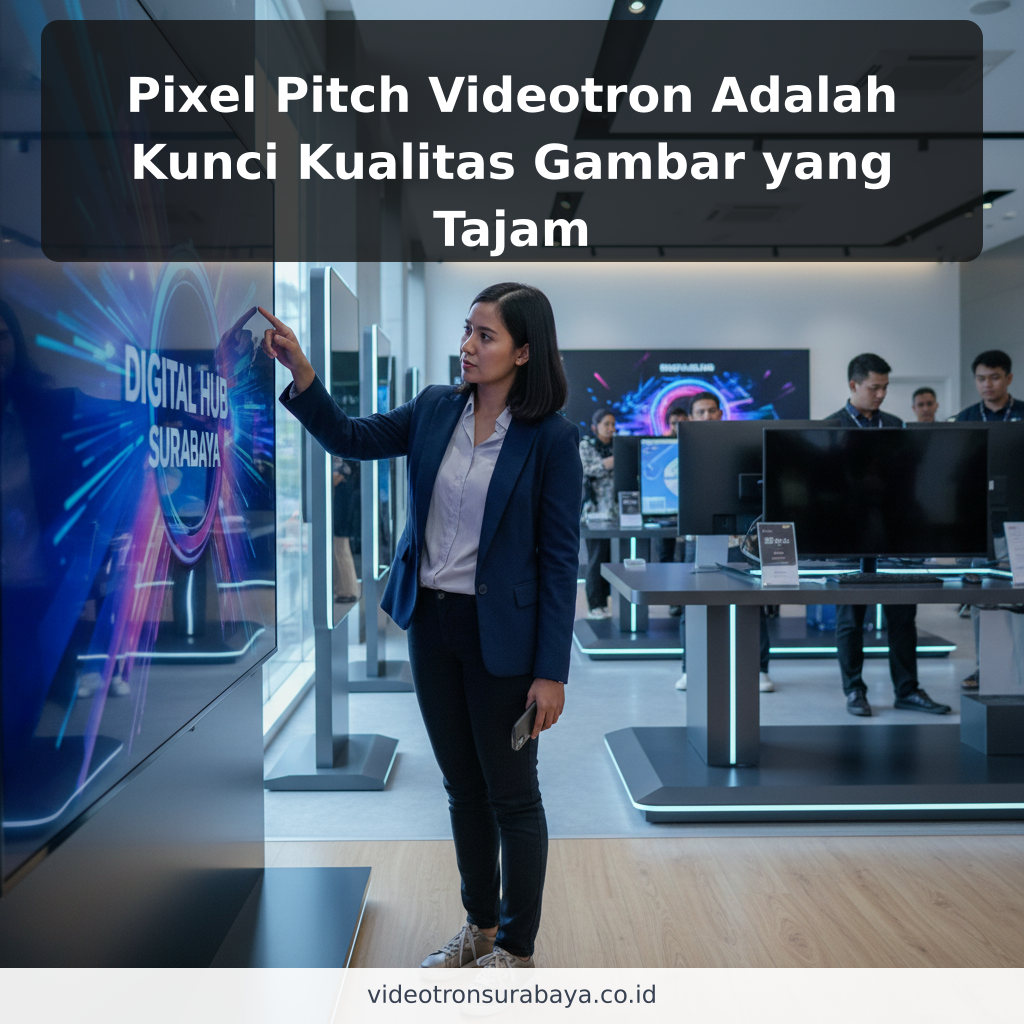 Pixel Pitch Videotron Adalah Kunci Kualitas Gambar yang Tajam
