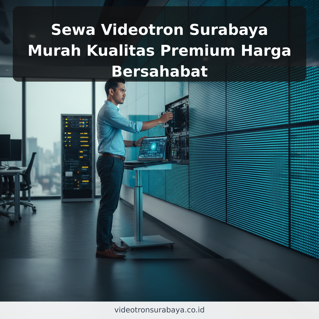Sewa Videotron Surabaya Murah Kualitas Premium Harga Bersahabat