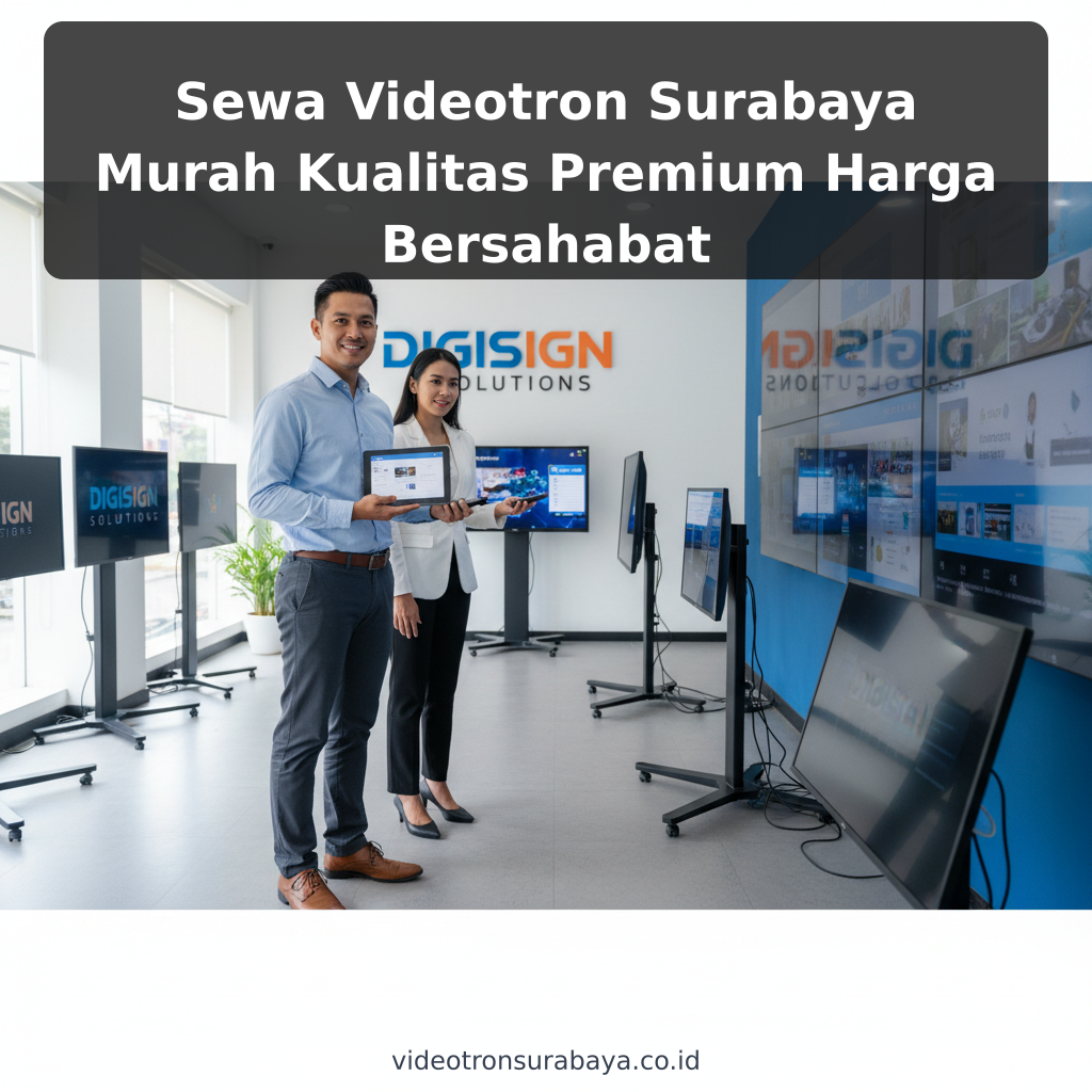 Sewa Videotron Surabaya Murah Kualitas Premium Harga Bersahabat - ilustrasi