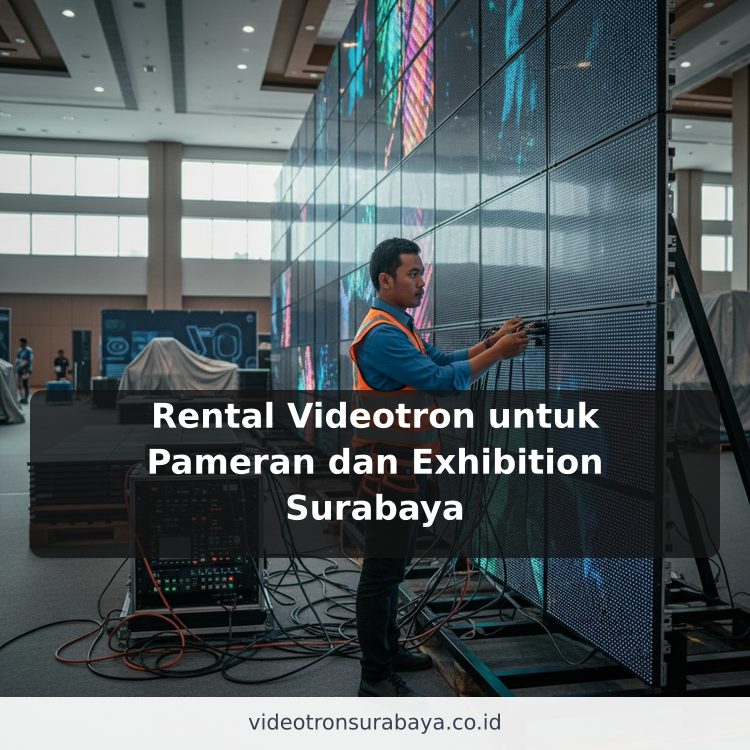 Rental Videotron untuk Pameran dan Exhibition Surabaya