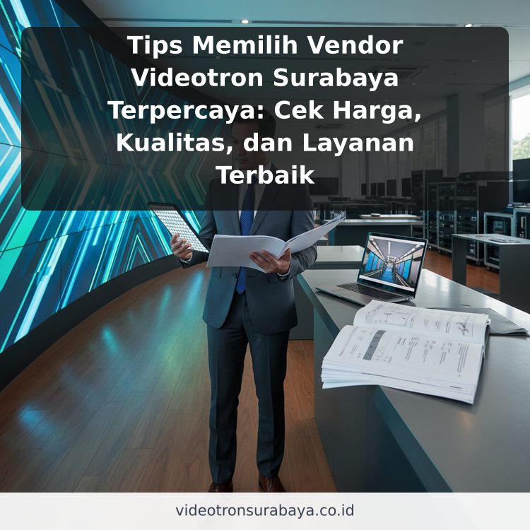 Tips Memilih Vendor Videotron Surabaya Terpercaya: Cek Harga, Kualitas, dan Layanan Terbaik
