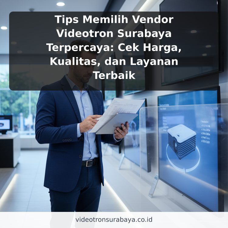 Tips Memilih Vendor Videotron Surabaya Terpercaya: Cek Harga, Kualitas, dan Layanan Terbaik ilustrasi