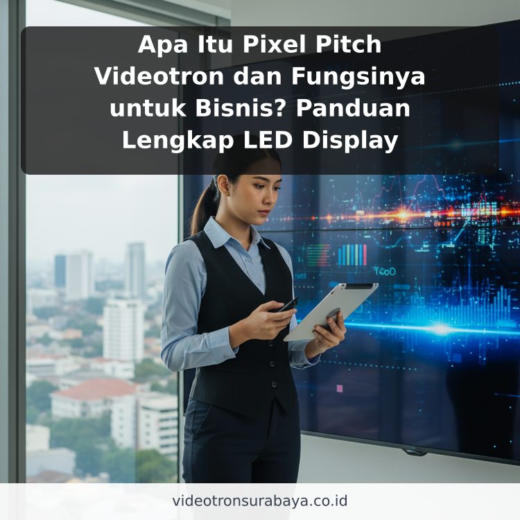 Apa Itu Pixel Pitch Videotron dan Fungsinya untuk Bisnis? Panduan Lengkap LED Display