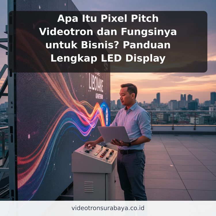 Apa Itu Pixel Pitch Videotron dan Fungsinya untuk Bisnis? Panduan Lengkap LED Display ilustrasi