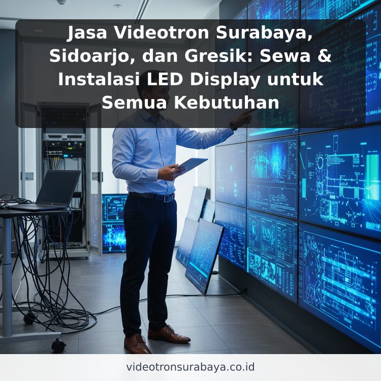 Jasa Videotron Surabaya, Sidoarjo, dan Gresik: Sewa & Instalasi LED Display untuk Semua Kebutuhan
