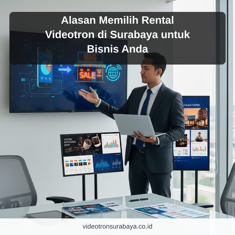 Alasan Memilih Rental Videotron di Surabaya untuk Bisnis Anda