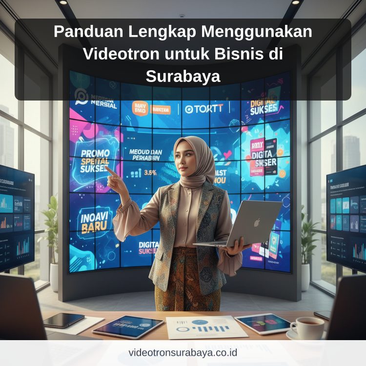 Panduan Lengkap Menggunakan Videotron untuk Bisnis di Surabaya