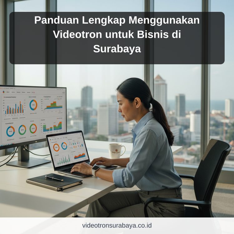 Ilustrasi sewa videotron Surabaya - Panduan Lengkap Menggunakan Videotron untuk Bisnis di Surabaya