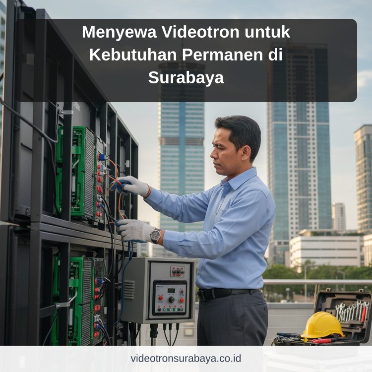 sewa videotron Surabaya - Menyewa Videotron untuk Kebutuhan Permanen di Surabaya