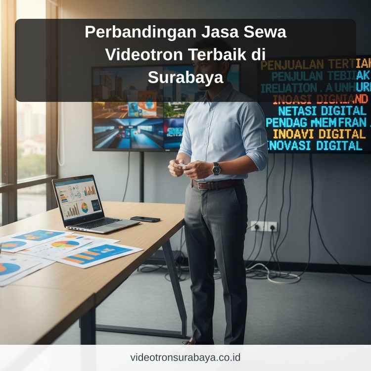 Perbandingan Jasa Sewa Videotron Terbaik di Surabaya