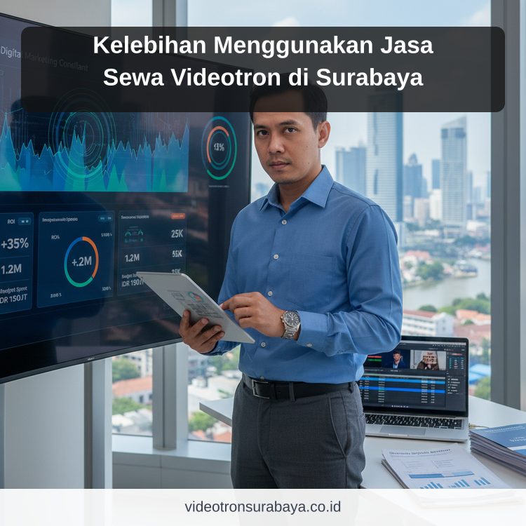 Kelebihan Menggunakan Jasa Sewa Videotron di Surabaya