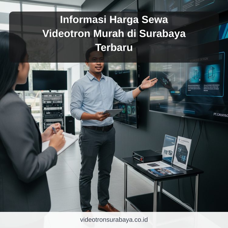 Ilustrasi sewa videotron Surabaya - Informasi Harga Sewa Videotron Murah di Surabaya Terbaru