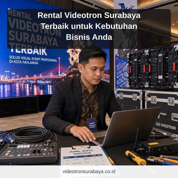 Ilustrasi sewa videotron Surabaya - Rental Videotron Surabaya Terbaik untuk Kebutuhan Bisnis Anda