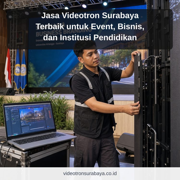 Jasa Videotron Surabaya Terbaik untuk Event, Bisnis, dan Institusi Pendidikan