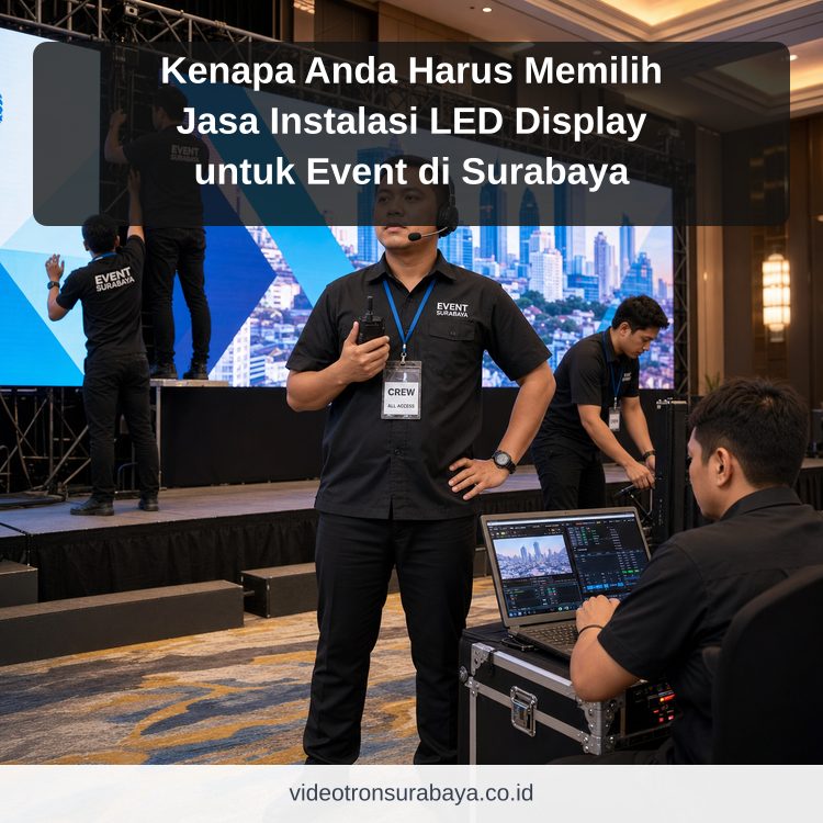 Kenapa Anda Harus Memilih Jasa Instalasi LED Display untuk Event di Surabaya