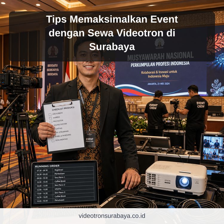 Ilustrasi sewa videotron Surabaya - Tips Memaksimalkan Event dengan Sewa Videotron di Surabaya