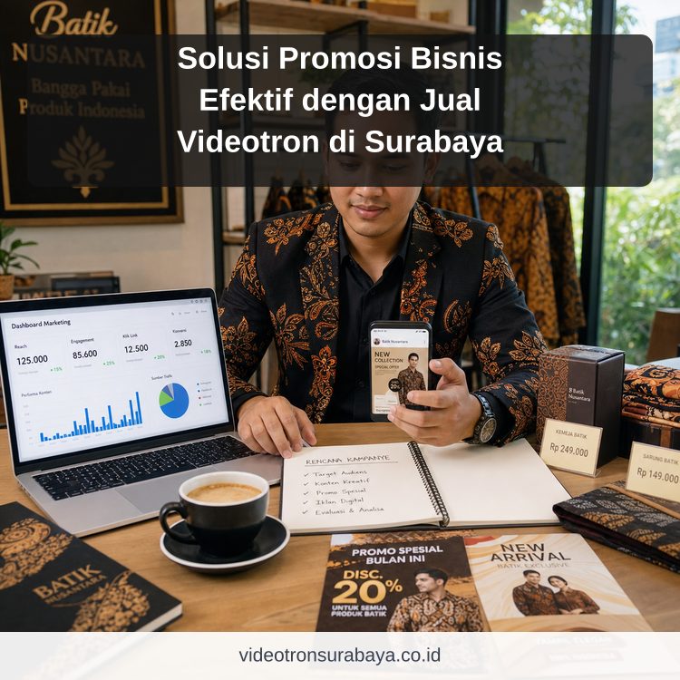 Solusi Promosi Bisnis Efektif dengan Jual Videotron di Surabaya