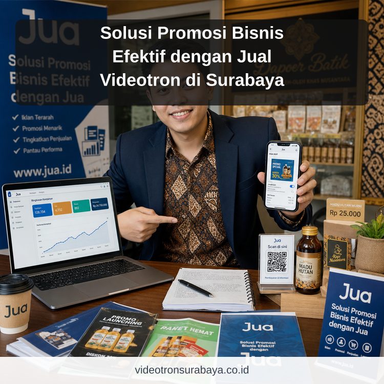 Ilustrasi sewa videotron Surabaya - Solusi Promosi Bisnis Efektif dengan Jual Videotron di Surabaya