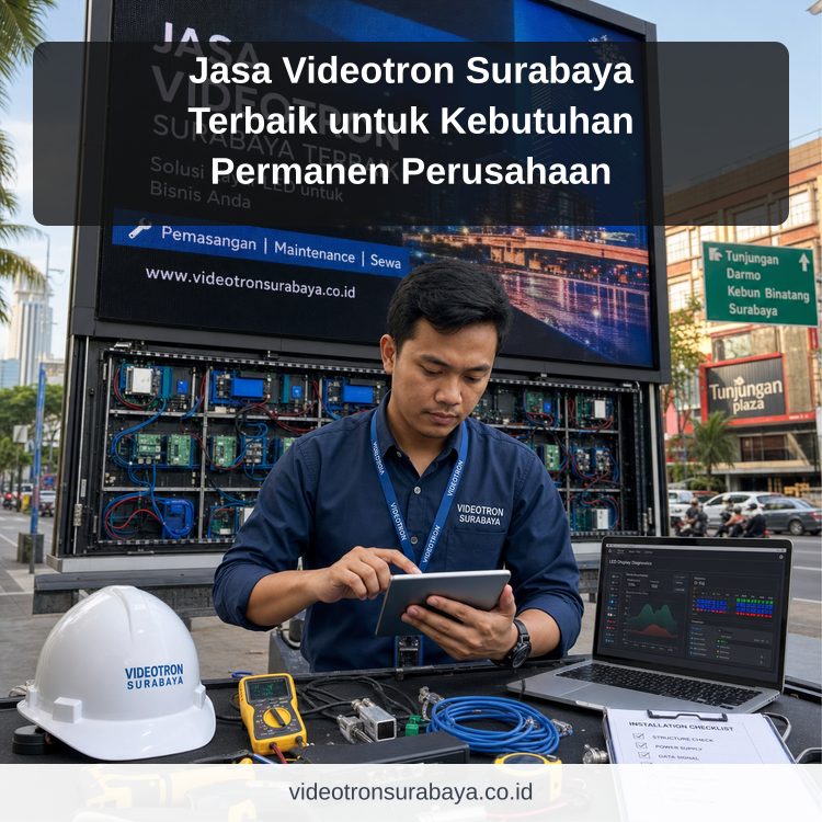 Ilustrasi sewa videotron Surabaya - Jasa Videotron Surabaya Terbaik untuk Kebutuhan Permanen Perusahaan