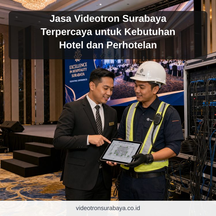 Jasa Videotron Surabaya Terpercaya untuk Kebutuhan Hotel dan Perhotelan