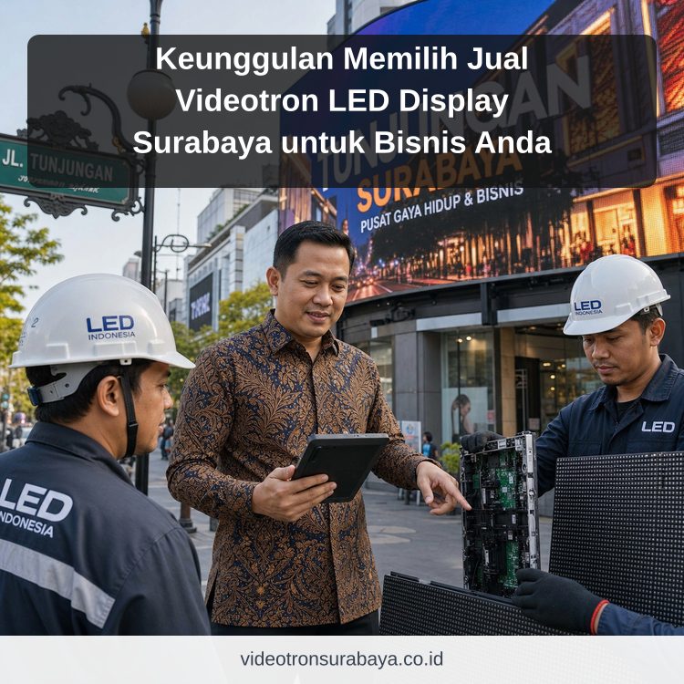 Keunggulan Memilih Jual Videotron LED Display Surabaya untuk Bisnis Anda