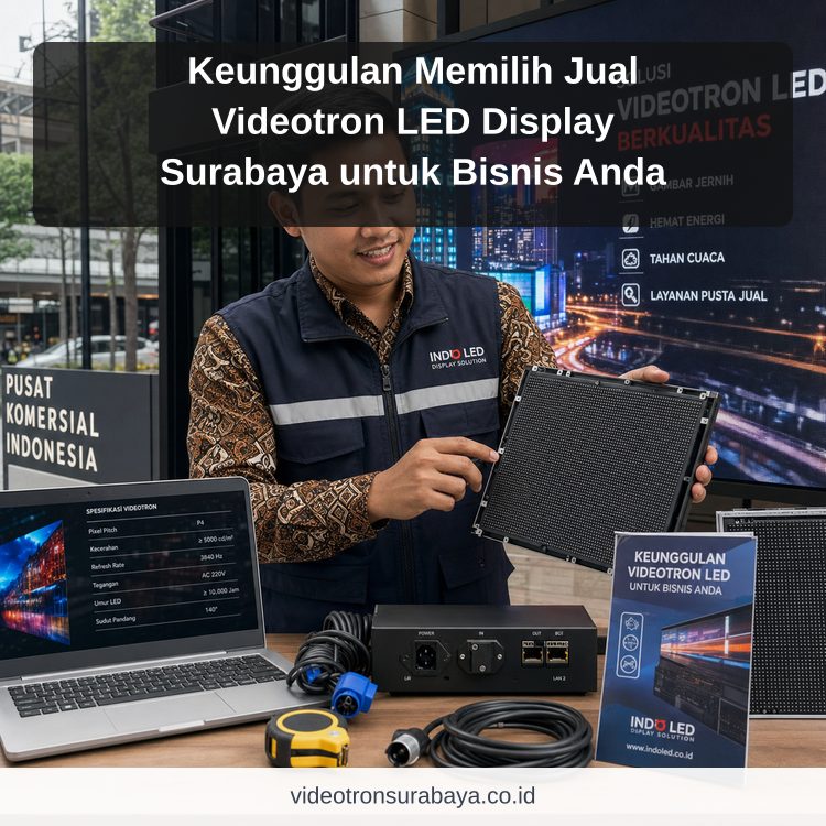 Ilustrasi sewa videotron Surabaya - Keunggulan Memilih Jual Videotron LED Display Surabaya untuk Bisnis Anda