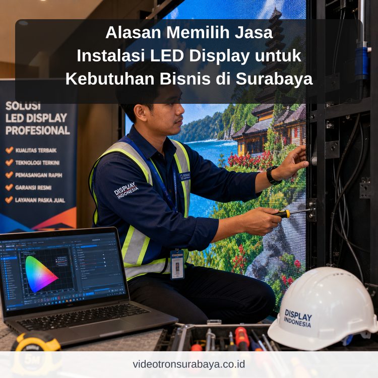 Alasan Memilih Jasa Instalasi LED Display untuk Kebutuhan Bisnis di Surabaya